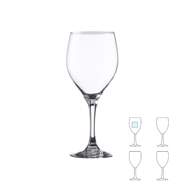 Bicchiere da vino in vetro - Vintage