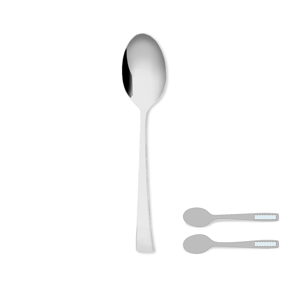 Cuchara para té de acero inoxidable - Antracite Cuchara para té de acero inoxidable - Antracite