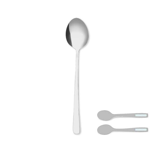 Stainless steel dessert spoon - Elegance Stainless steel dessert spoon - Elegance