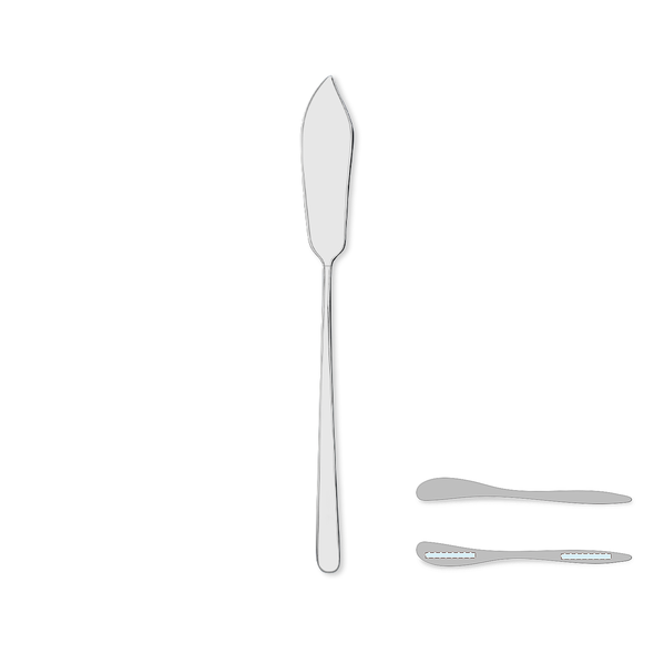 Stainless steel cake/butter knife - Elegance Stainless steel cake/butter knife - Elegance