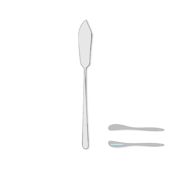 Kake/smørkniv i rustfritt stål - Elegance Kake/smørkniv i rustfritt stål - Elegance
