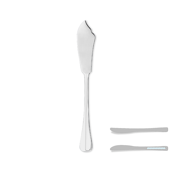 Coltello da pesce in acciaio inox - Baguette Coltello da pesce in acciaio inox - Baguette