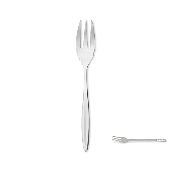 Tenedor para trinchar pescado de acero inoxidable - Safira Tenedor para trinchar pescado de acero inoxidable - Safira