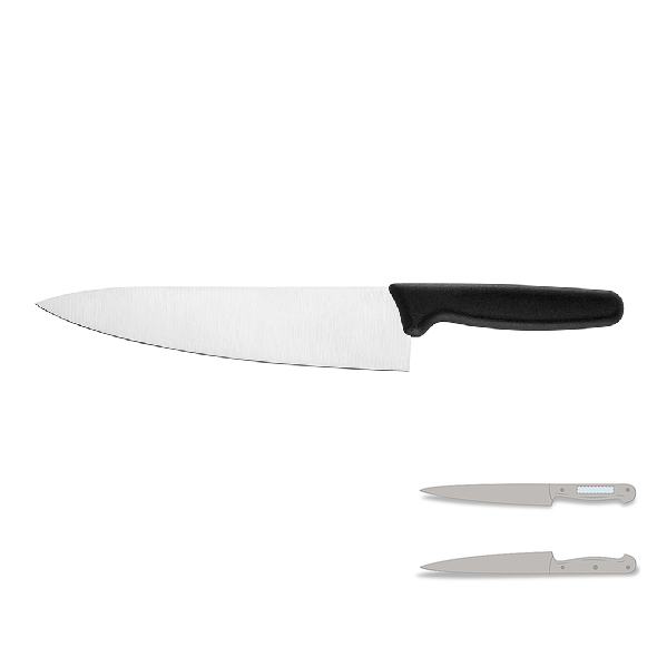 Kökskniv i rostfritt stål med plasthandtag - Everyday