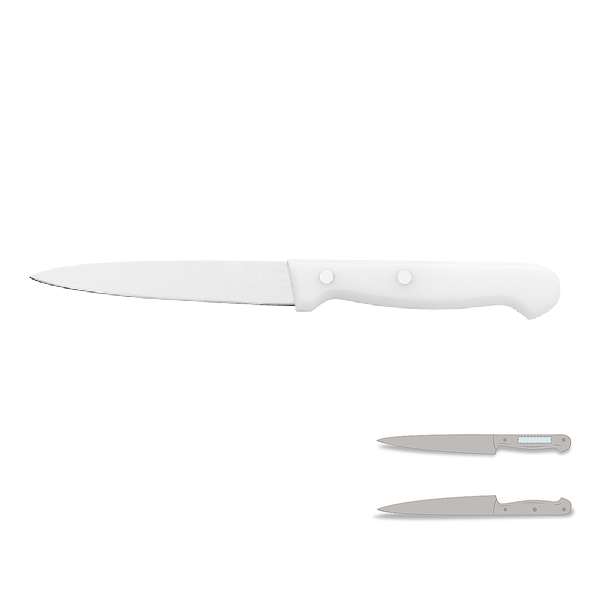 Multifunktionskniv i rustfrit stål med plasthåndtag - Classic