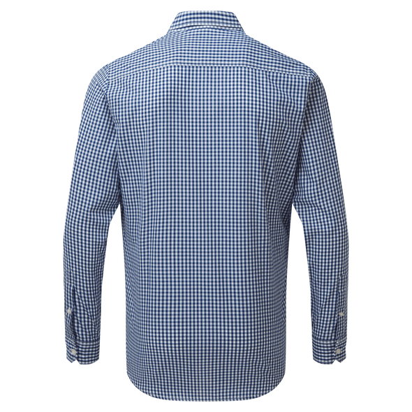 Vichy skjorte med store firkanter tryk | Laveste pris med garanti|BIZAY