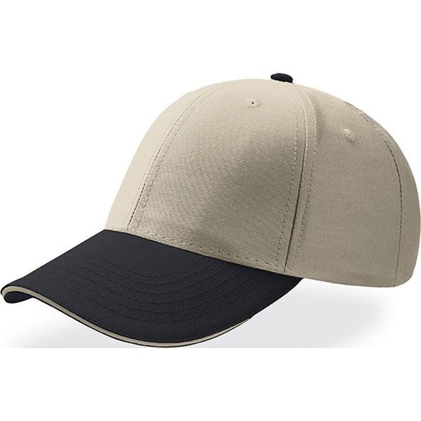 Casquette sport sandwich, 100% coton Casquette sport sandwich, 100% coton