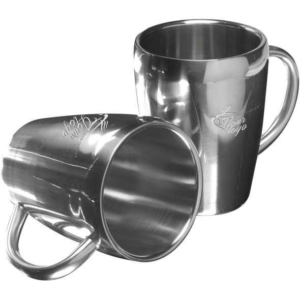 Tazas de doble pared de acero inoxidable Tazas de doble pared de acero inoxidable