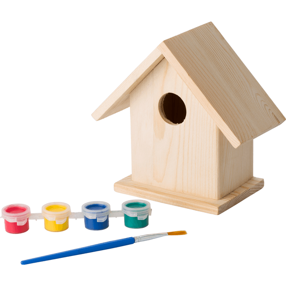 houten vogelhuis kit