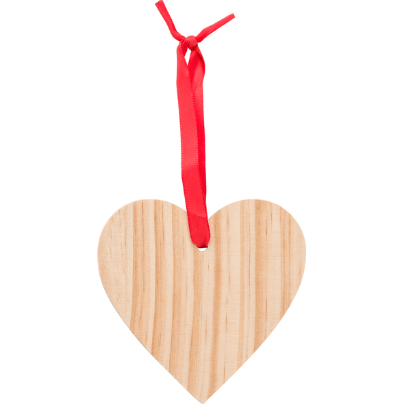 Wooden Christmas ornament Heart Wooden Christmas ornament Heart