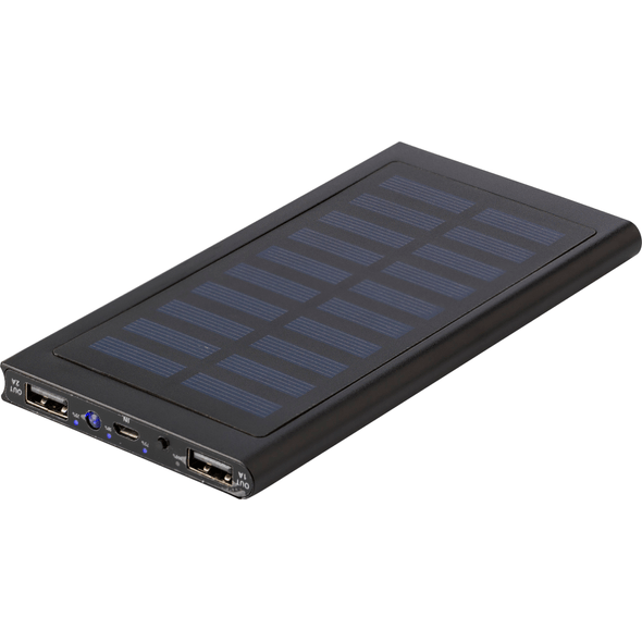 Solarladegerät aus ABS und Aluminium Solarladegerät aus ABS und Aluminium