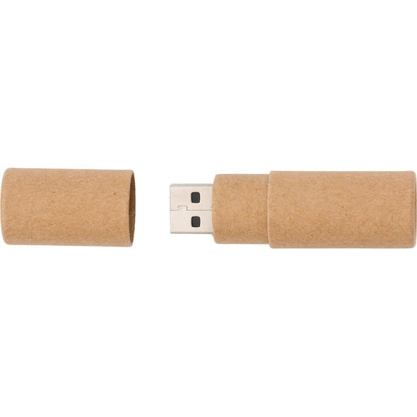 Cardboard USB-asema  painatuksella | Alin hinta taattu|BIZAY