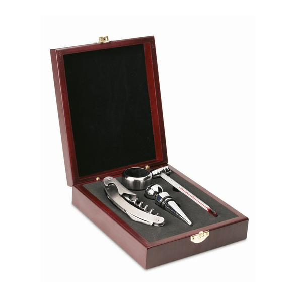 Service à vin classique en coffret bois Service à vin classique en coffret bois