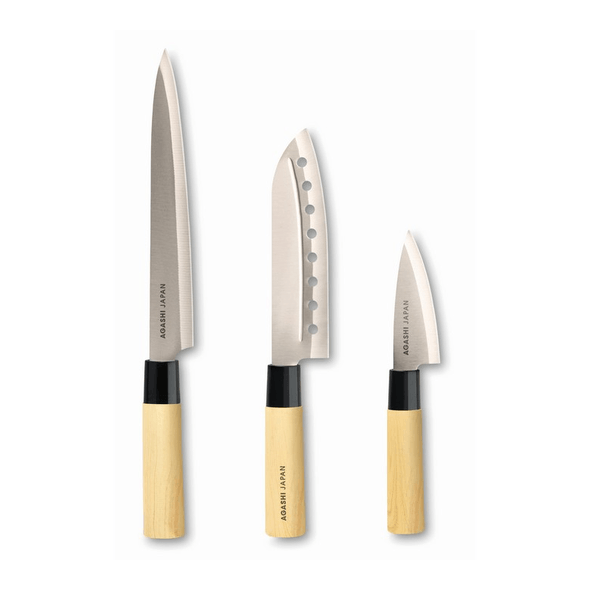 Messerset im japanischen Stil