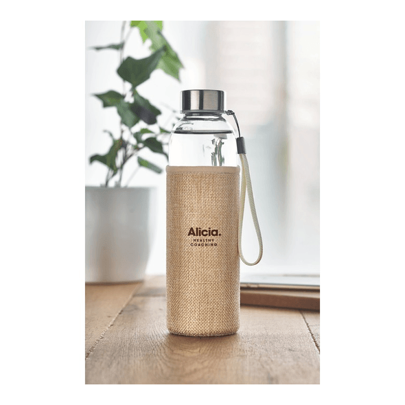 Skleněná láhev v sáčku 500 ml Skleněná láhev v sáčku 500 ml