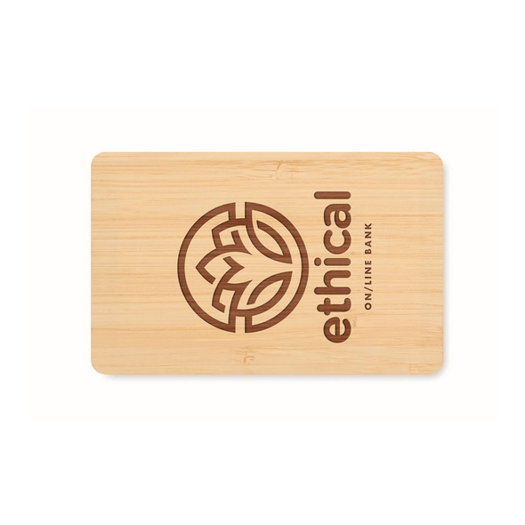 RFID-Karte aus Bambusmaterial RFID-Karte aus Bambusmaterial