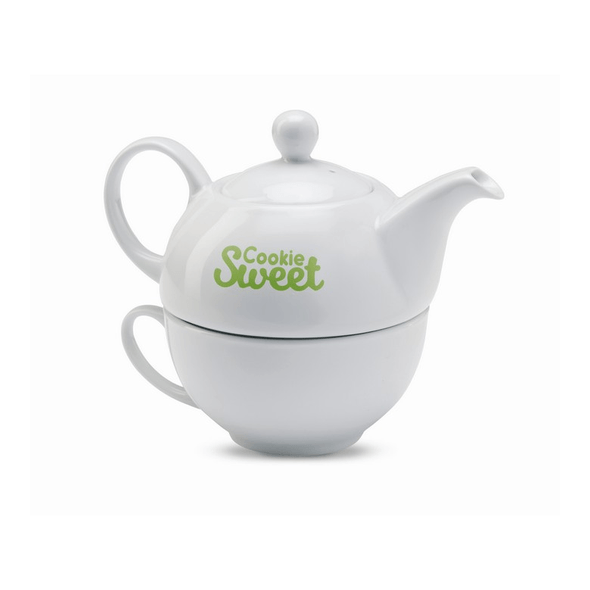 Théière et tasse personnalisables 400 ml - Tea Time