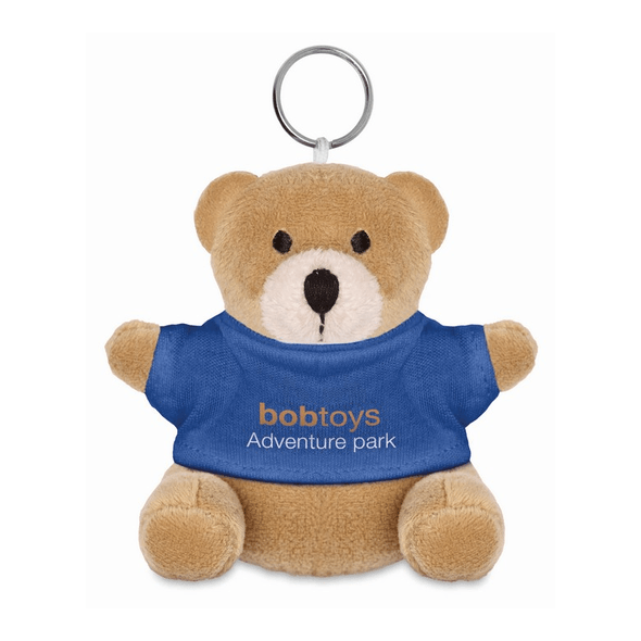 Personalised teddy hot sale bear keyring