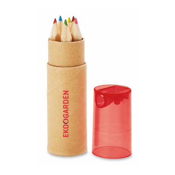 Tubo con 6 lápices de colores PETIT LAMBUT Tubo con 6 lápices de colores PETIT LAMBUT