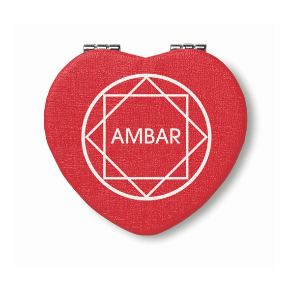 coeur PU miroir coeur PU miroir