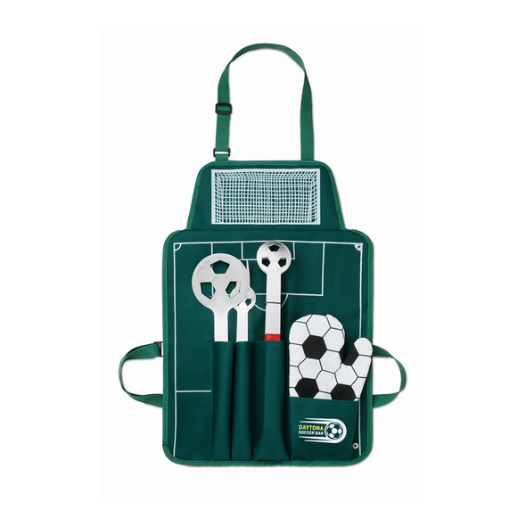 Conjunto de Churrasco Futebol DONAU BALLY Conjunto de Churrasco Futebol DONAU BALLY