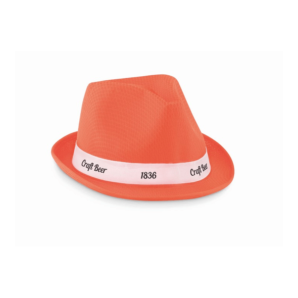 colored polyester hat