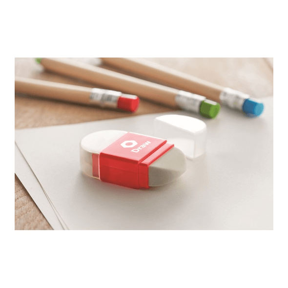 sharpener and eraser