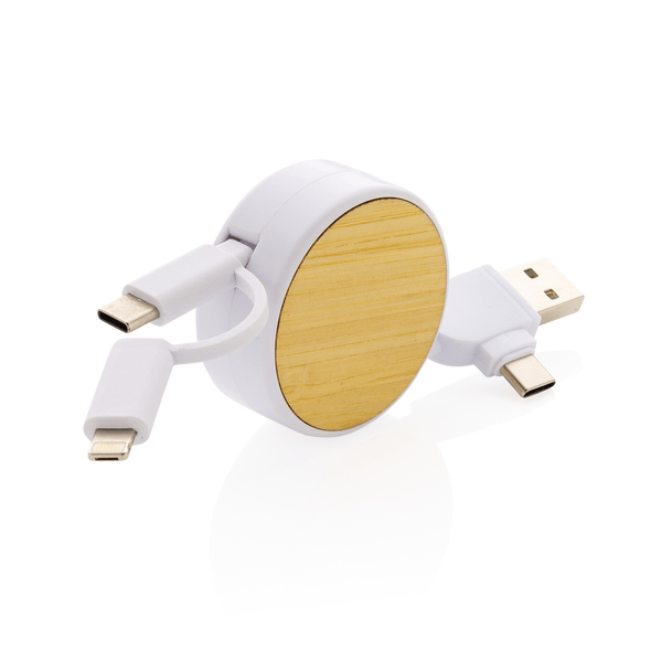 Ontario 6-in-1 einziehbares USB-Kabel