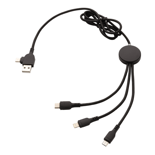 Lys op logo 6-i-1 USB-kabel Lys op logo 6-i-1 USB-kabel