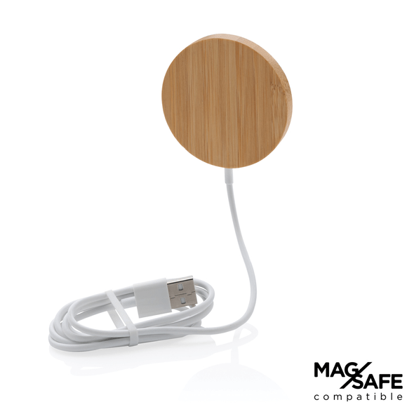 10W bambus magnetisk trådløs lader 10W bambus magnetisk trådløs lader