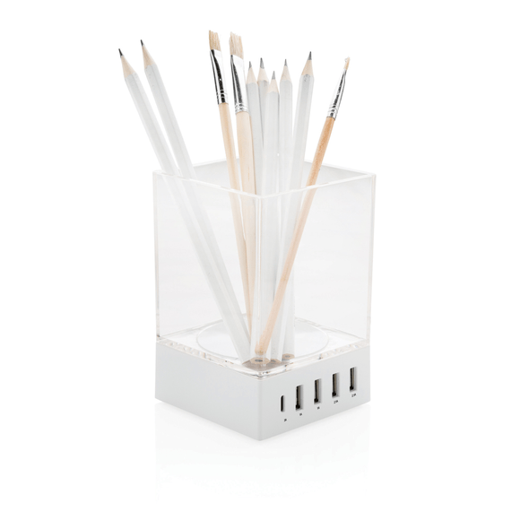 USB-oplader pennenhouder USB-oplader pennenhouder