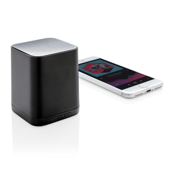 Altoparlante wireless con logo illuminato Altoparlante wireless con logo illuminato