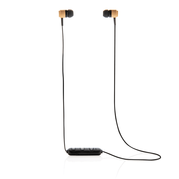 Fones de ouvido sem fio bamboo Fones de ouvido sem fio bamboo