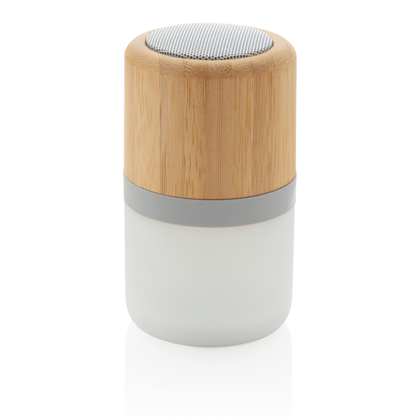 Bamboo color changing 3W speaker light