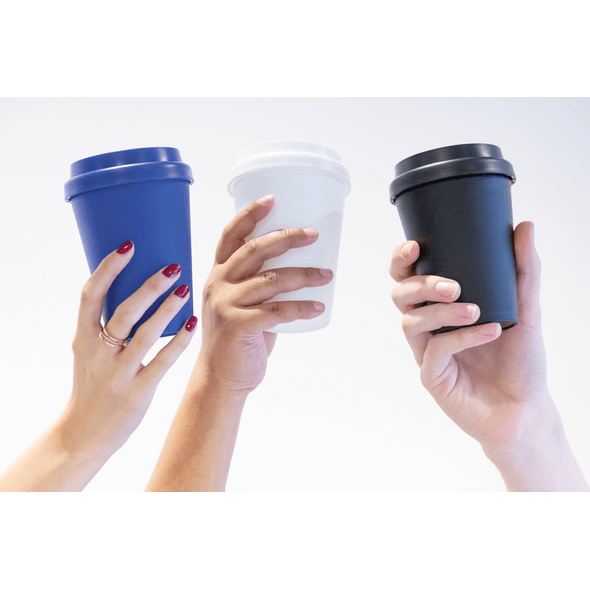 Tasse à café double paroi réutilisable 300ml Personnalisée, Prix le plus  bas garanti