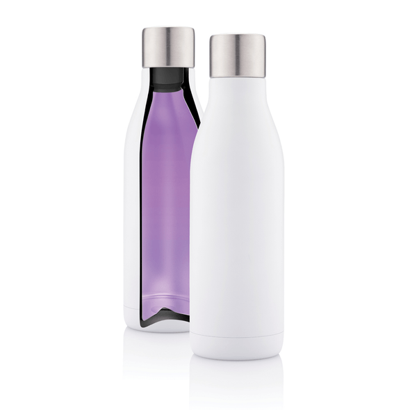 UV-C steriliser vacuum stainless steel bottle