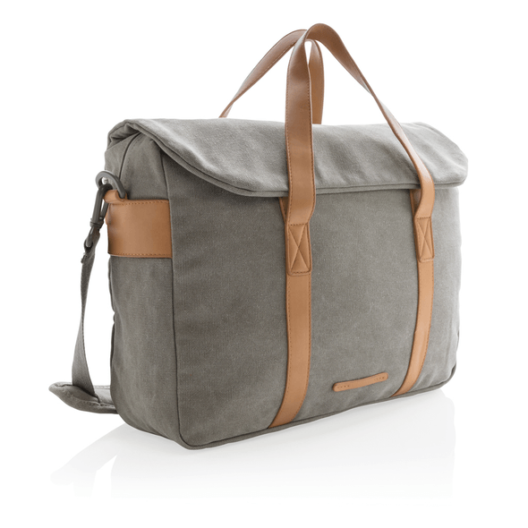 Canvas laptop bag PVC free Canvas laptop bag PVC free