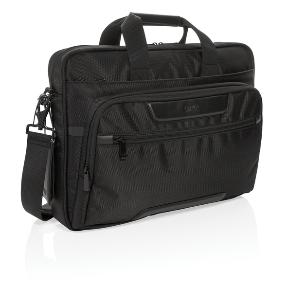Bolsa para laptop Swiss Peak RPET Voyager RFID 15,6" Bolsa para laptop Swiss Peak RPET Voyager RFID 15,6"
