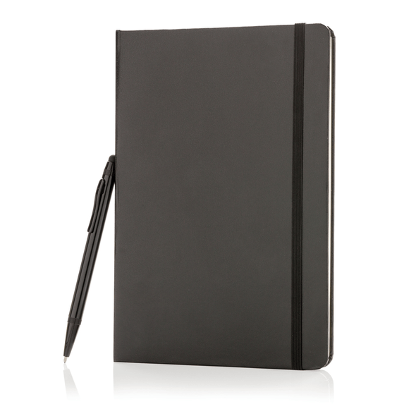 Caderno A5 de capa dura padrão com caneta stylus Caderno A5 de capa dura padrão com caneta stylus