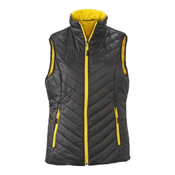 Lightweight reversible vest with DuPont Sorona® padding Ladies