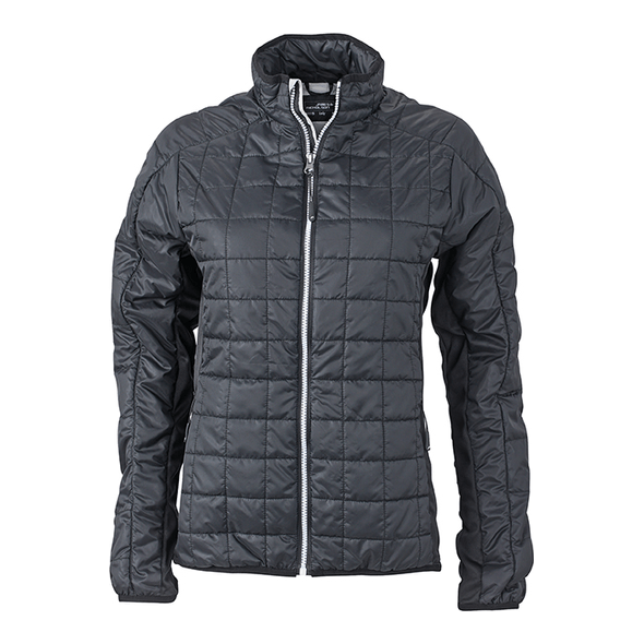 James & Nicholson | Women's Lightly Padded Hybrid Jacket James & Nicholson | Women's Lightly Padded Hybrid Jacket