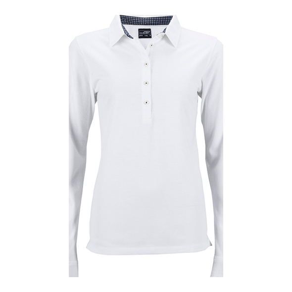 James & Nicholson | Polo da donna moderna a manica lunga James & Nicholson | Polo da donna moderna a manica lunga