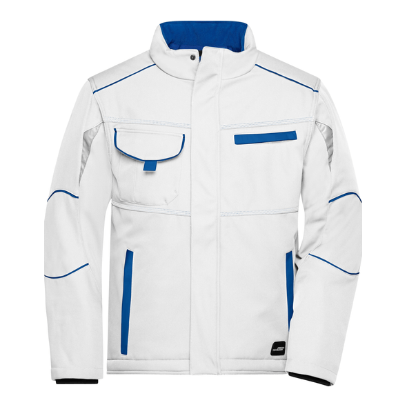 James & Nicholson | Gepolsterte Softshelljacke mit COLOR warmem Innenfutter James & Nicholson | Gepolsterte Softshelljacke mit COLOR warmem Innenfutter