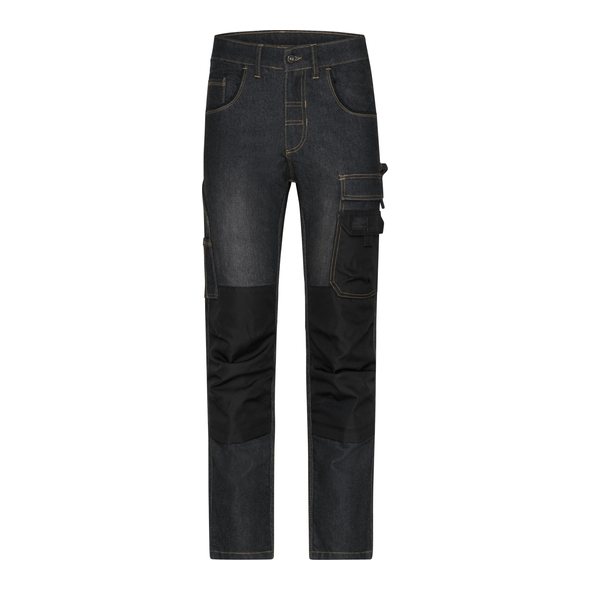 James & Nicholson | Pantalons de travail Stretch-Jeans James & Nicholson | Pantalons de travail Stretch-Jeans