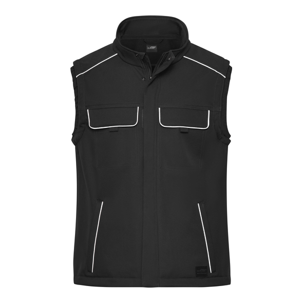 James & Nicholson | Professioneel lichtgewicht en klassiek softshell vest van hoge kwaliteit voor James & Nicholson | Professioneel lichtgewicht en klassiek softshell vest van hoge kwaliteit voor