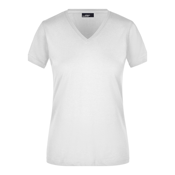 James & Nicholson | T-shirt med V-ringad dam