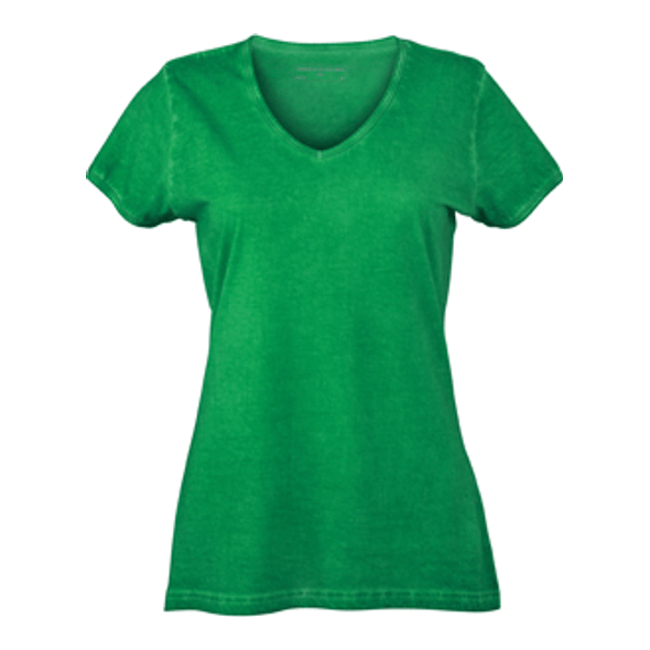 T-shirt élégant à col en V pour femme T-shirt élégant à col en V pour femme