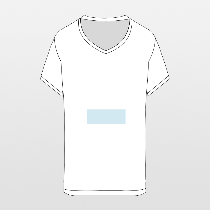 T-shirt élégant à col en V pour femme
