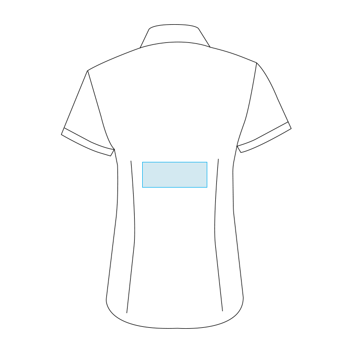 Kustom Kit | Damski T-shirt Oxford o dopasowanym kroju Premium SSL