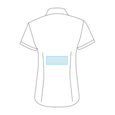 Kariban | Popelinowa koszula z krótkimi rękawami